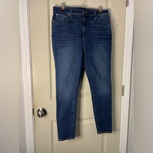J Crew Curvy Toothpick skinny jeans - SIZE 32